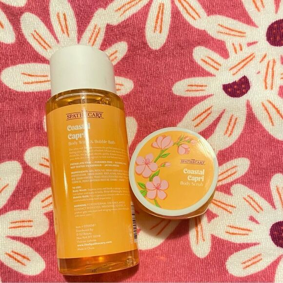 🛍️The Spathecary 2 in 1 Coastal Capri Body Wash & Coastal Capri Body Scrub 💥 - Picture 5 of 8